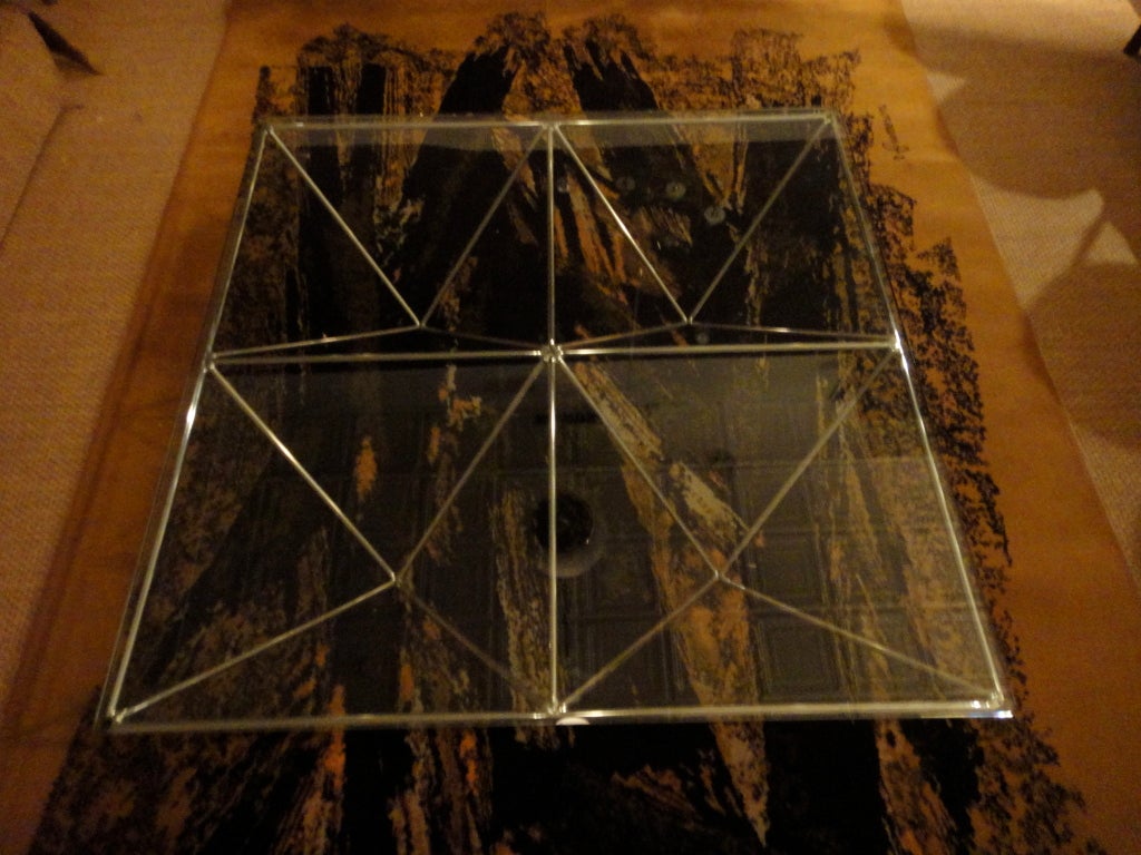 Mid-20th Century Coffee Table Designed by Paolo Piva circa 1970 Italy