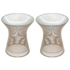 Pair of Occasional Tables by Warren Platner American 1960's