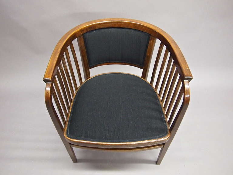 Austrian Arm Chair by Marcel Krammerer Circa 1908 Vienna