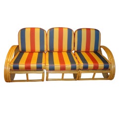 Sofa in bamboo Phillipines circa 1950
