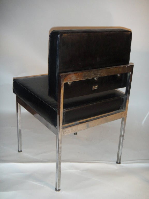 Pair of Chairs Signed 