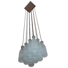 Retro Milk Bottle Ceiling Fixture by Tejo Remy for Droog 1985