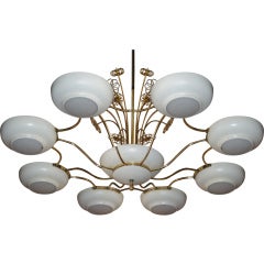 Ceiling Fixture by Paavo Tynell for Lightolier c1960 American