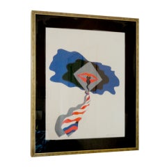 Lithogragh by Alan Jones circa 1968 UK 1