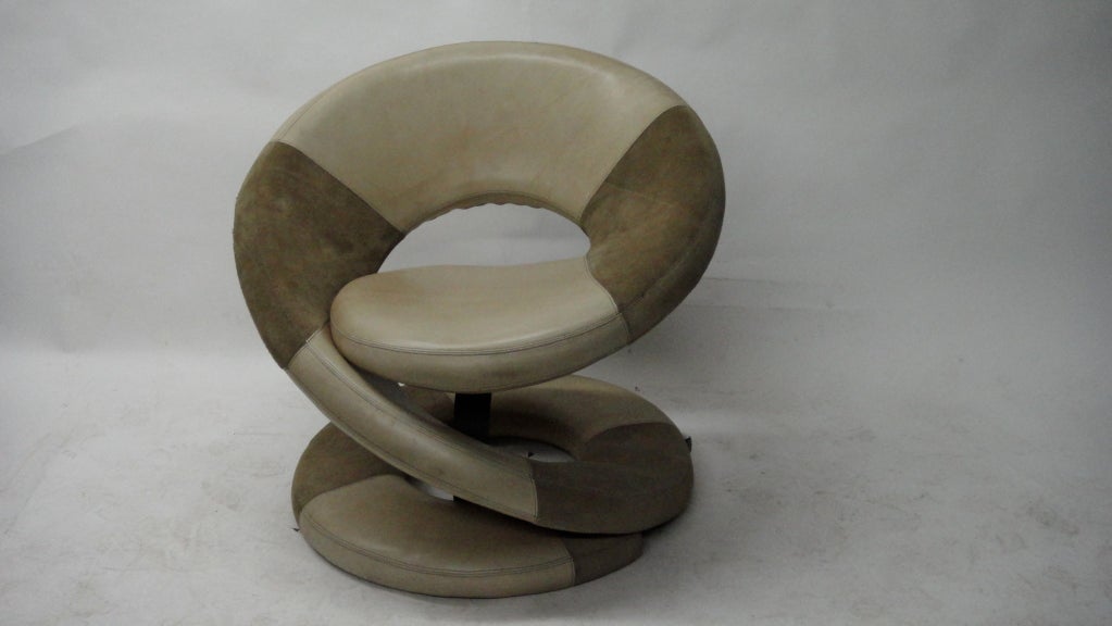 orange peel chair