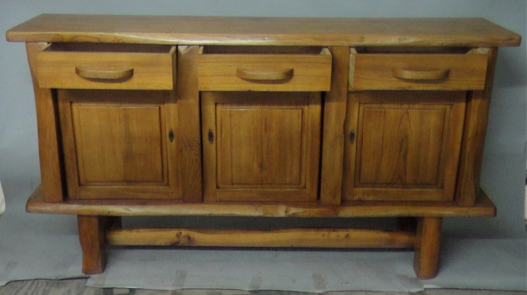 French Cabinet after Pierre Chapo circa 1950 France For Sale