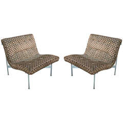 Pair of Chairs designed by Katavolos for Laverne circa 1950 American