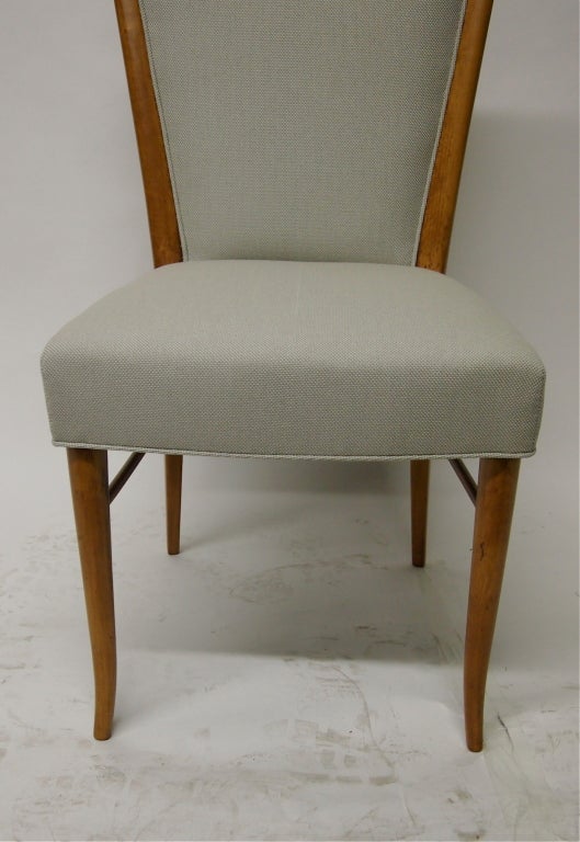 French Desk Chair by Jean Royere Manufactured in France in the 1950's