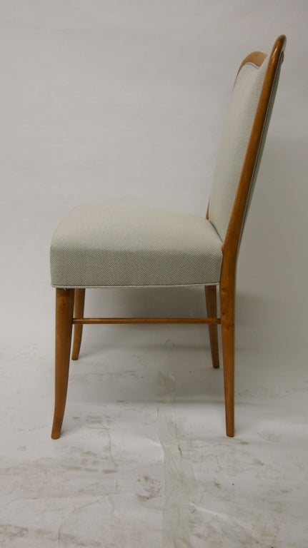 Desk Chair by Jean Royere Manufactured in France in the 1950's 1