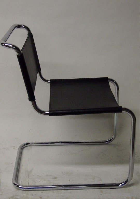 Mid-20th Century 10 Chairs by Marcel Breuer for Thonet No.B33 designed 1927-1928
