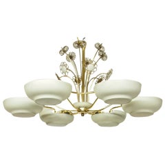 Ceiling Fixture by Paavo Tynell circa 1960 American