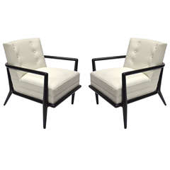 Pair of Chairs by T.H. Robsjohn-Gibbings for Widdicomb 1940's American