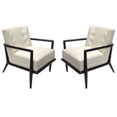 Pair of Chairs by T.H. Robsjohn-Gibbings for Widdicomb 1940's American