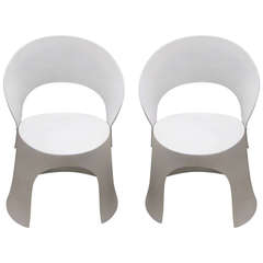 Used Pair of Chairs designed by Nanna Ditzel made in Denmark, Circa 1969