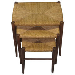 Set of Nesting Tables all signed Made in Italy Circa 1930
s