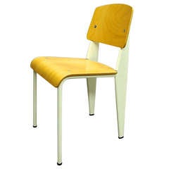 Chair in the Style of Prouve Made by Vitra Circa 2002 Five Available