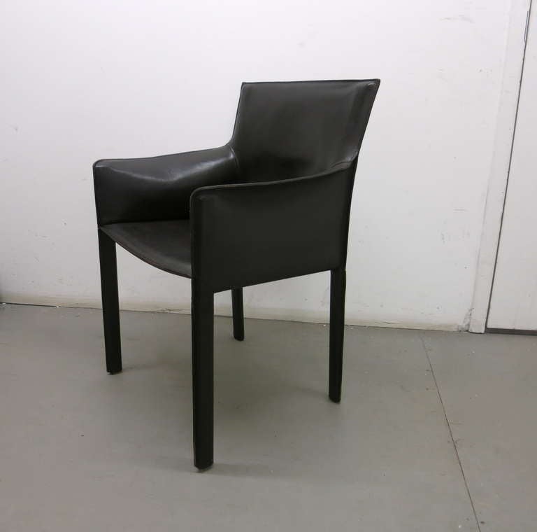 Four-Arm Dining Chairs by Grazzi and Bianchi for Enrico Pellizzoni, 1988 Italy In Excellent Condition In Jersey City, NJ