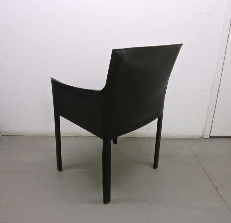 Four-Arm Dining Chairs by Grazzi and Bianchi for Enrico Pellizzoni, 1988 Italy 2