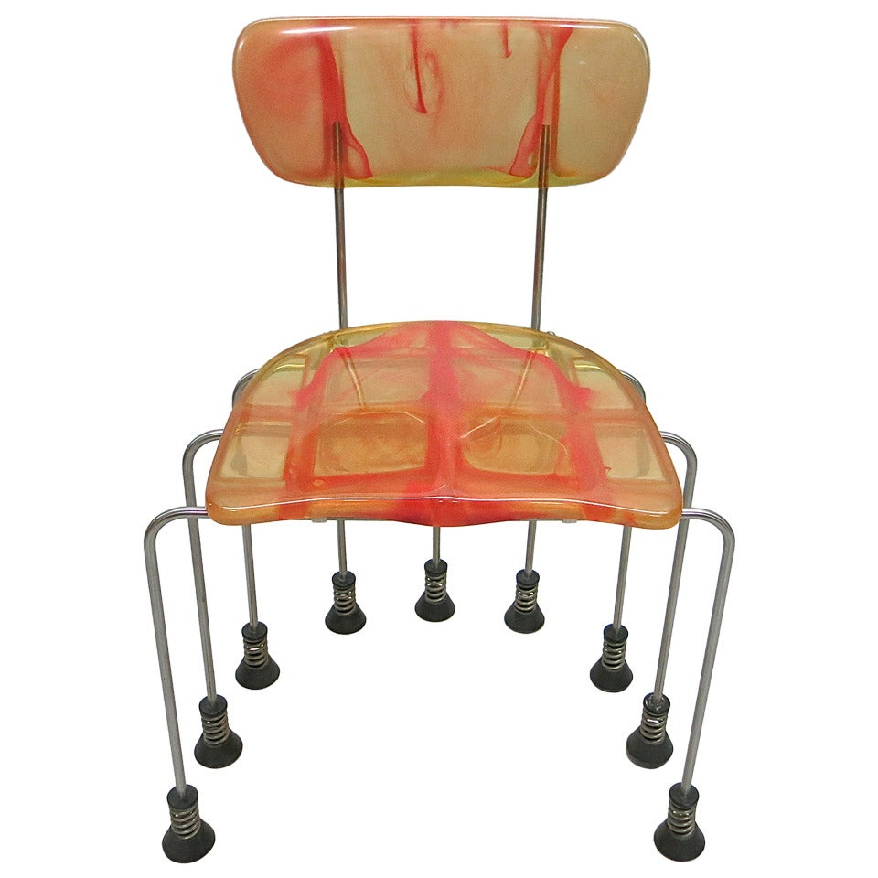 543 Broadway Chair" de Gaetano Pesce pour Bernini:: Made in Italy:: 1993 34/1000