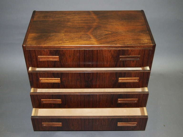 Small scale Dresser in Rosewood by P. Westergaard circa 1960 Danish at