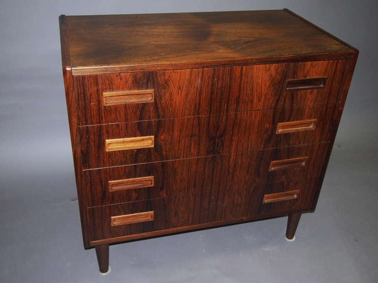 Wood Small scale Dresser in Rosewood by P. Westergaard circa 1960 Danish