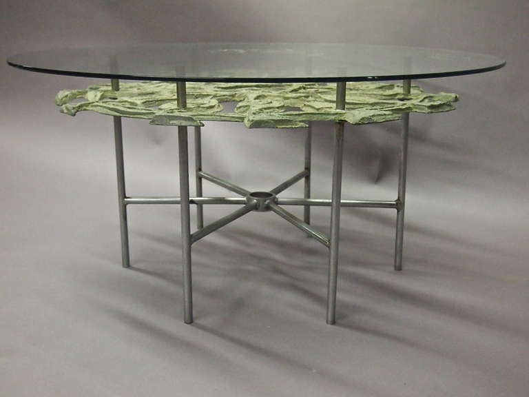 American Coffee Table designed by  Donald Drumm, USA C. 1985 For Sale