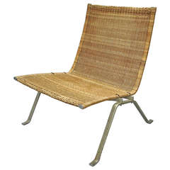 PK22 Chair by Paul Kjaerholm + E. Kold Christensen, Denmark, circa 1960