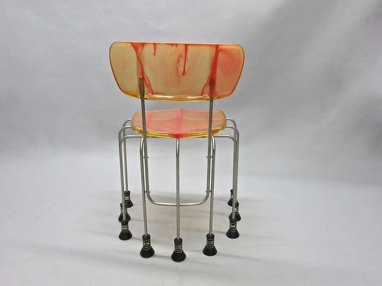 Italian '543 Broadway Chair' by Gaetano Pesce for Bernini, Made in Italy, 1993 34/1000