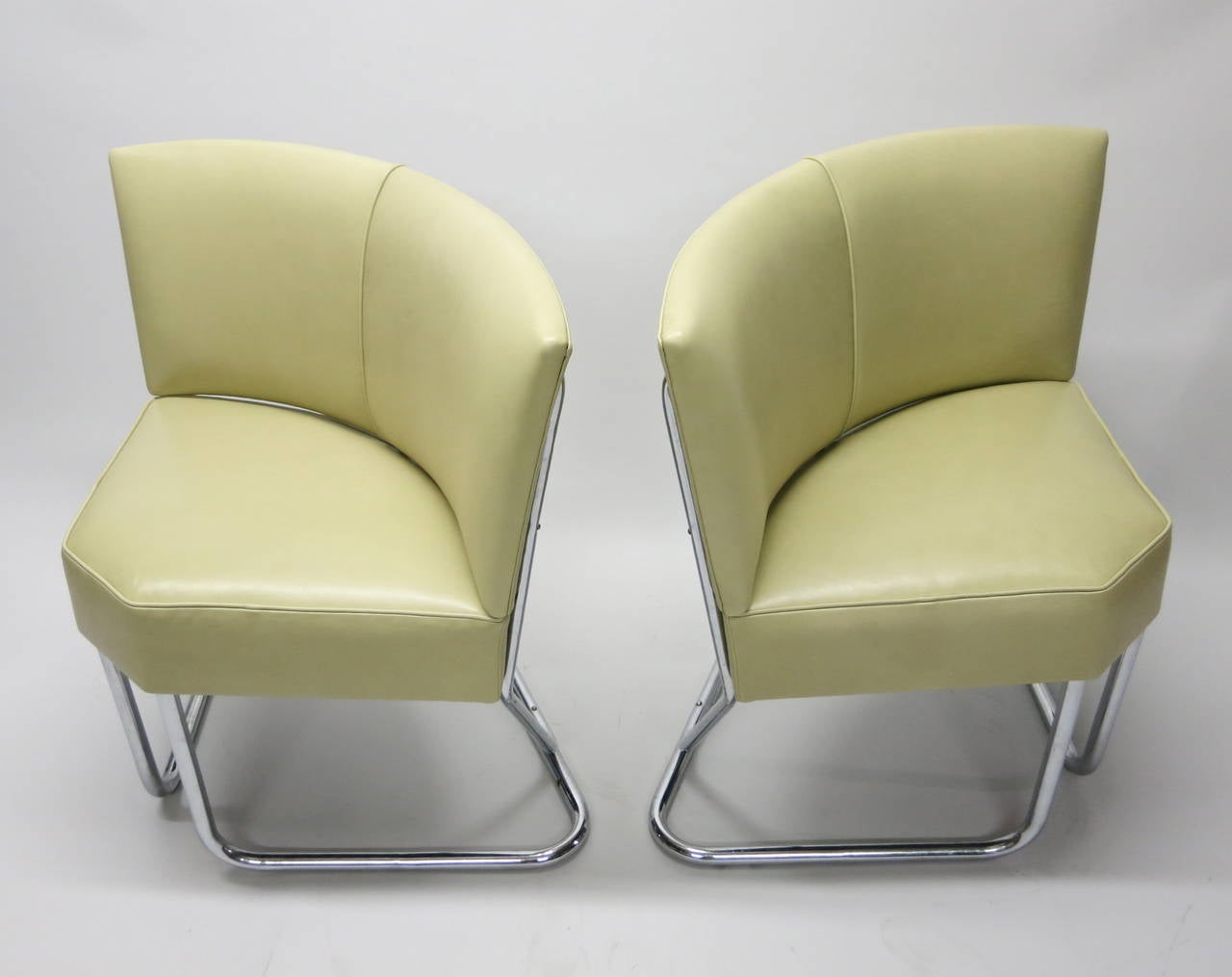 American Pair or Arched Back Chairs by Thonet, USA Circa 1940