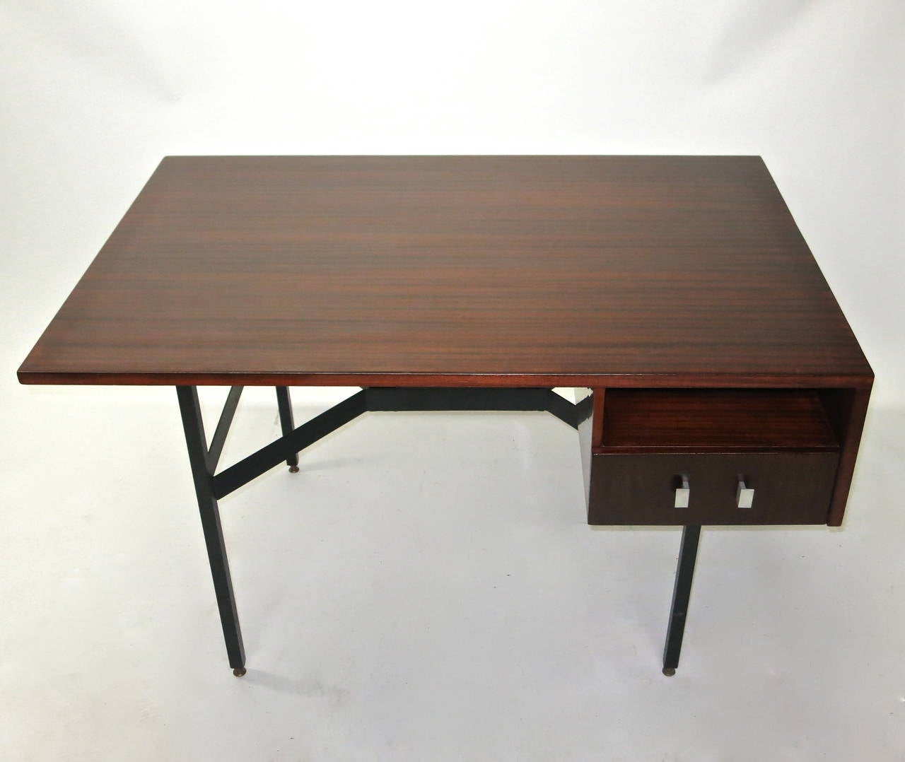 French Partners Desk by Gerard Guermonprez Made in France, circa 1950 For Sale