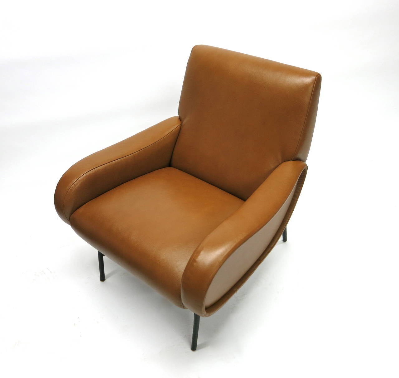 Italian Lounge Chair circa 1950, Made in Italy
