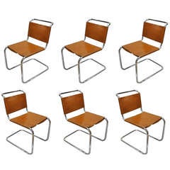 Six Dining Chairs by Ufficio Tecnico for Knoll circa1971 Italian