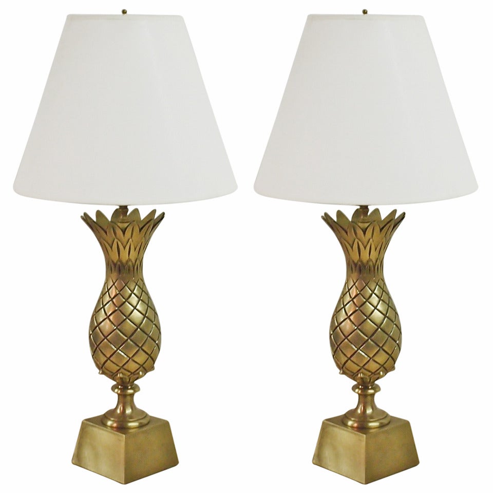 Pair of Table Lamps  Circa 1930 American
