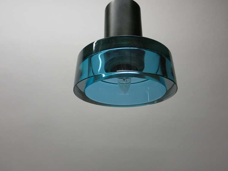 Five Ceiling Lights Designed by Flavio Poli In Excellent Condition For Sale In Jersey City, NJ
