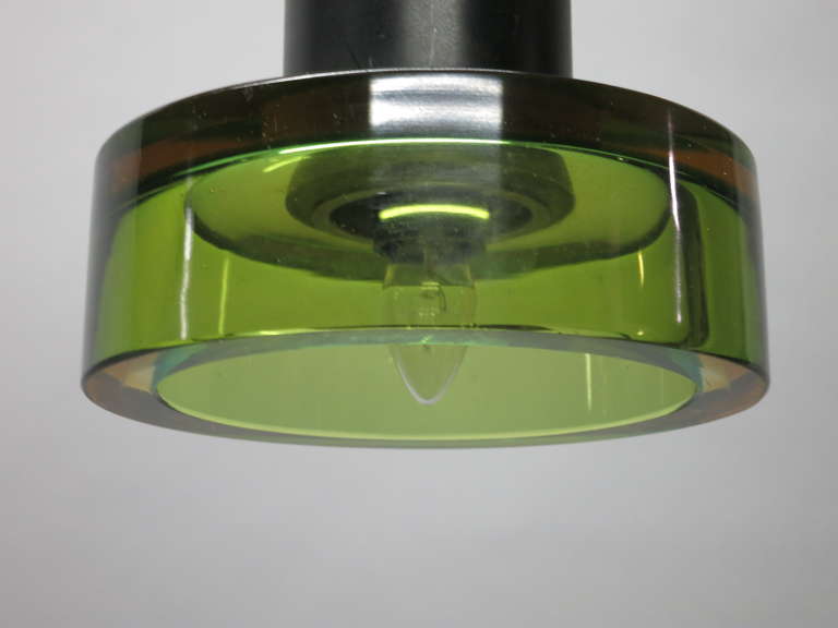 Five Ceiling Lights Designed by Flavio Poli For Sale 3