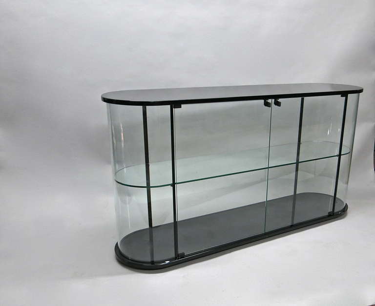 Modern Display Case from Pace Collection USA Circa 1980