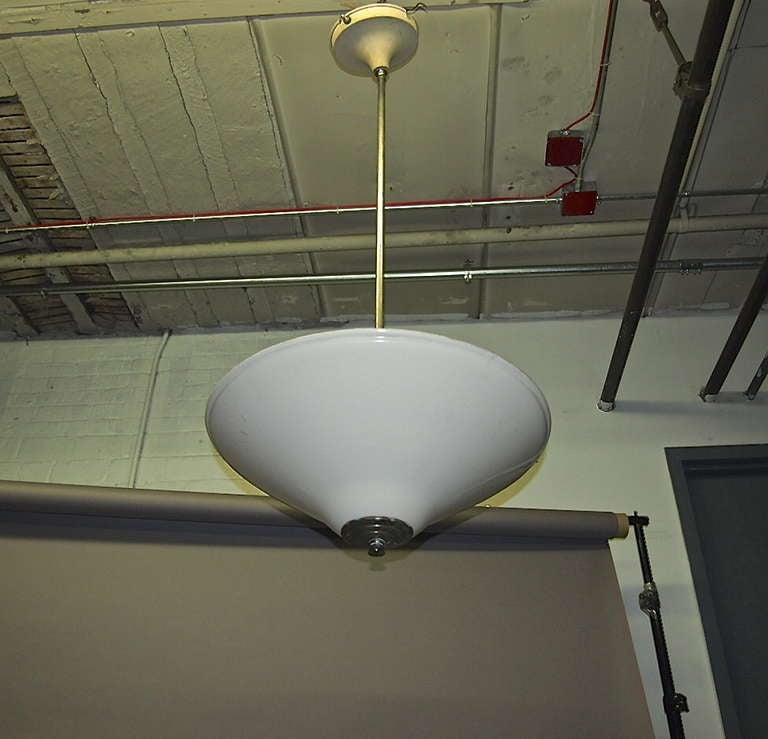 Four Deco Ceiling Lights Early 20th Century Made in USA at 1stdibs