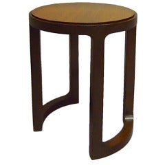 End Table signed Edward Wormley for Dunbar circa 1950 American