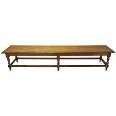 9 Feet Long Bench Styled after Anglo Raj  Circa 1915 India