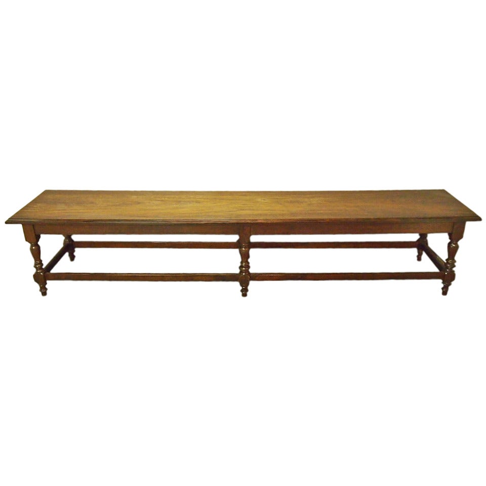 9 Feet Long Bench Styled after Anglo Raj  Circa 1915 India