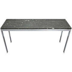 Black Marble Console Circa 1975 Made in USA