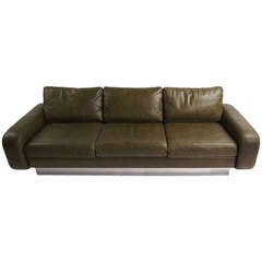 Vintage Sofa Designed by Milo Baughman in original condition circa1970 American