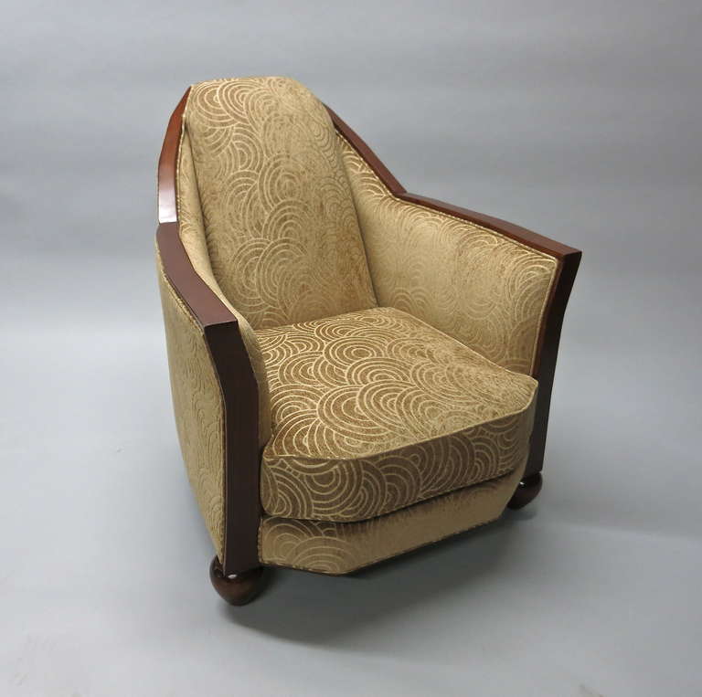 Chair in the Style of Pierre Chareau, circa 1925, Made in France 3