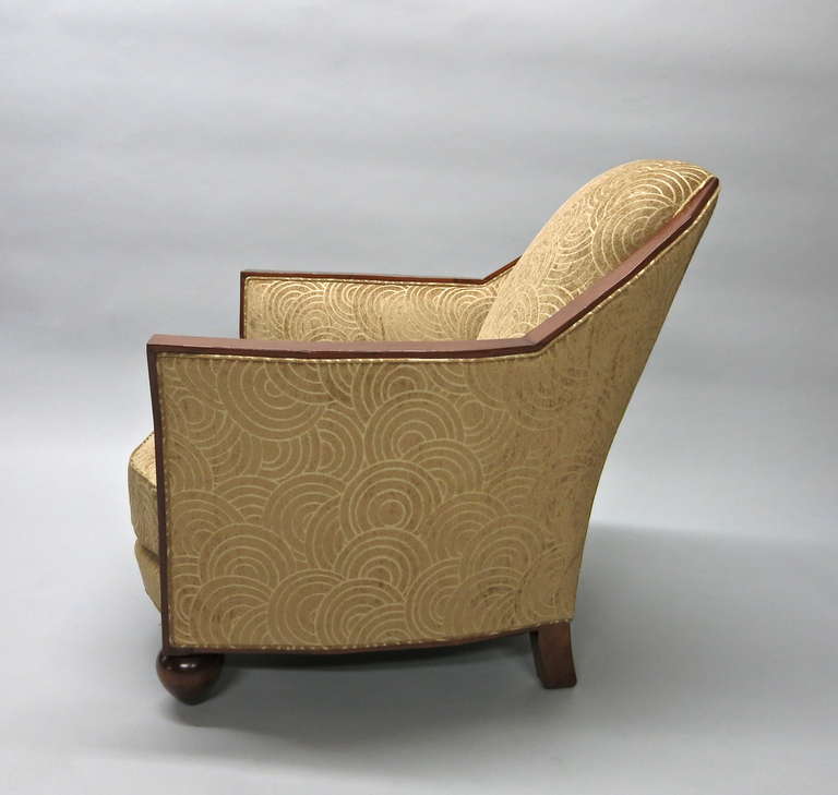 Chair in the Style of Pierre Chareau, circa 1925, Made in France 1