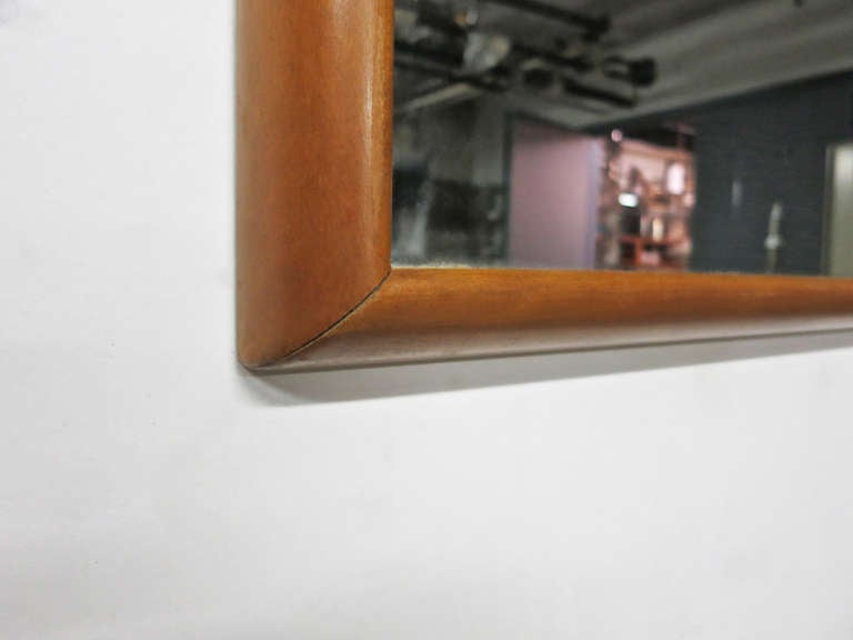 Mahogany Mirror Labeled Widdicomb 1956 American In Excellent Condition In Jersey City, NJ