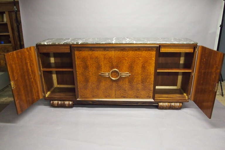 Mid-20th Century Cabinet Attributed to Majorelle Circa 1930 France For Sale