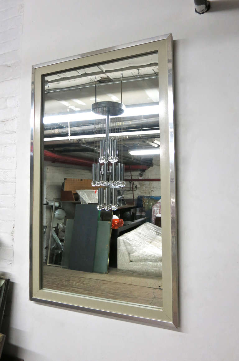 20th Century Pair of Wall Mirrors Labeled 