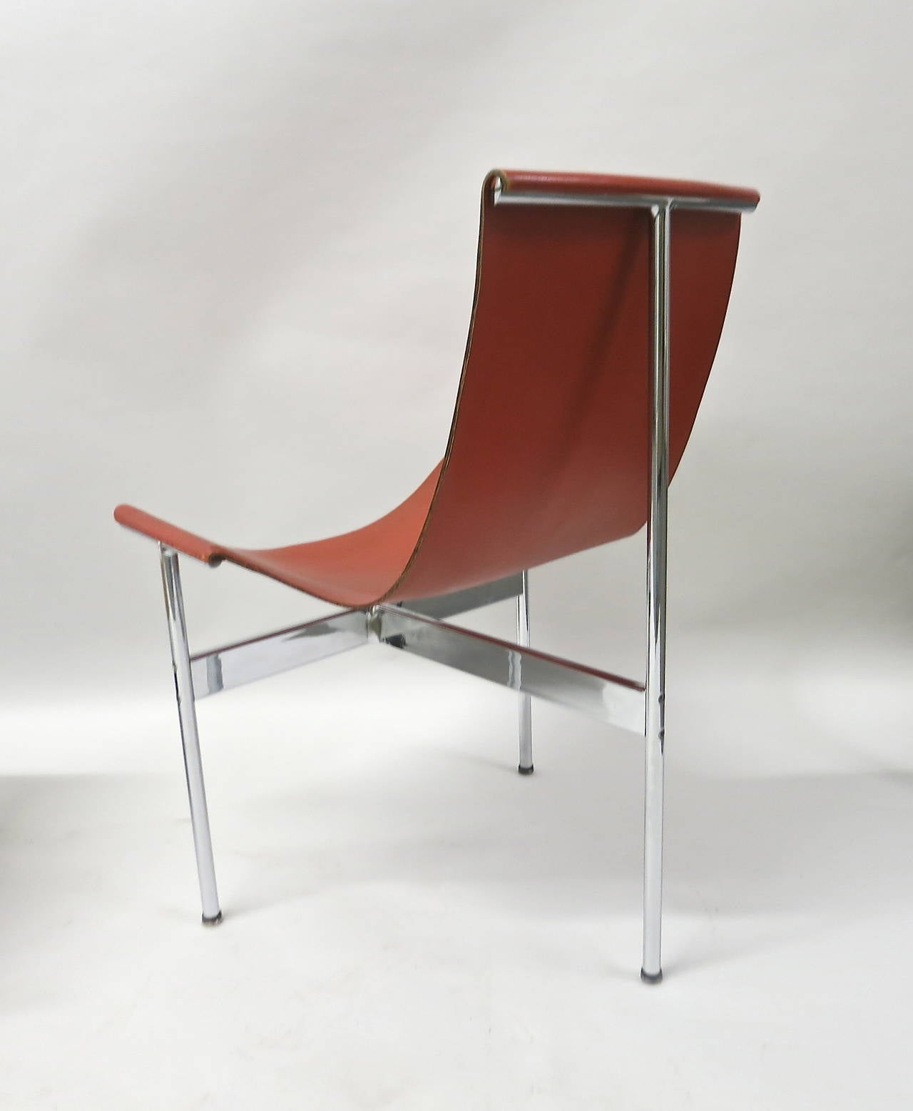 Mid-20th Century Ten T-Chairs in Original Condition by Katavolos, Kelly, Littell for Laverne 1967