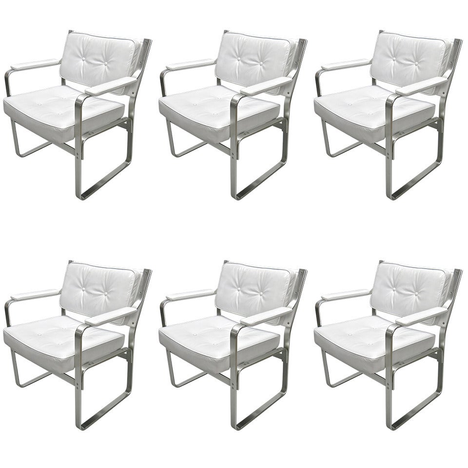 Six "Mondo" Dining Chairs by Karl-Erik Ekselius for JOC Mobler, Sweden