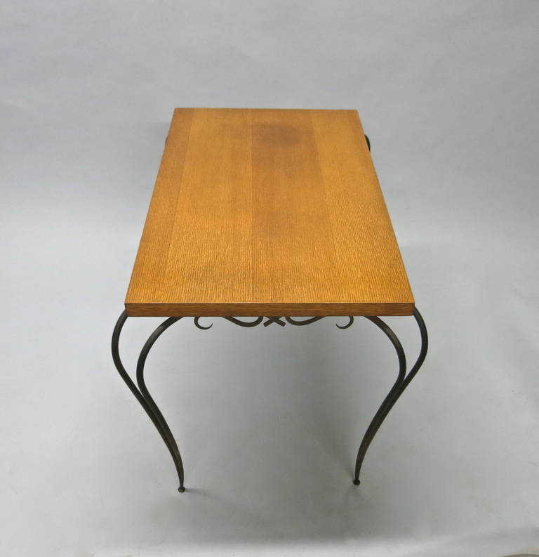 Table by Rene Prou circa 1935 Made in France In Excellent Condition In Jersey City, NJ